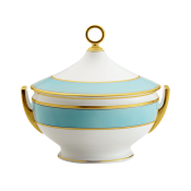 Ginori Contessa Indaco Round Soup Tureen & Cover